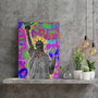Wallity Cuadro Decorativo de Vidrio Templado Multicolor 70 x 100 cm